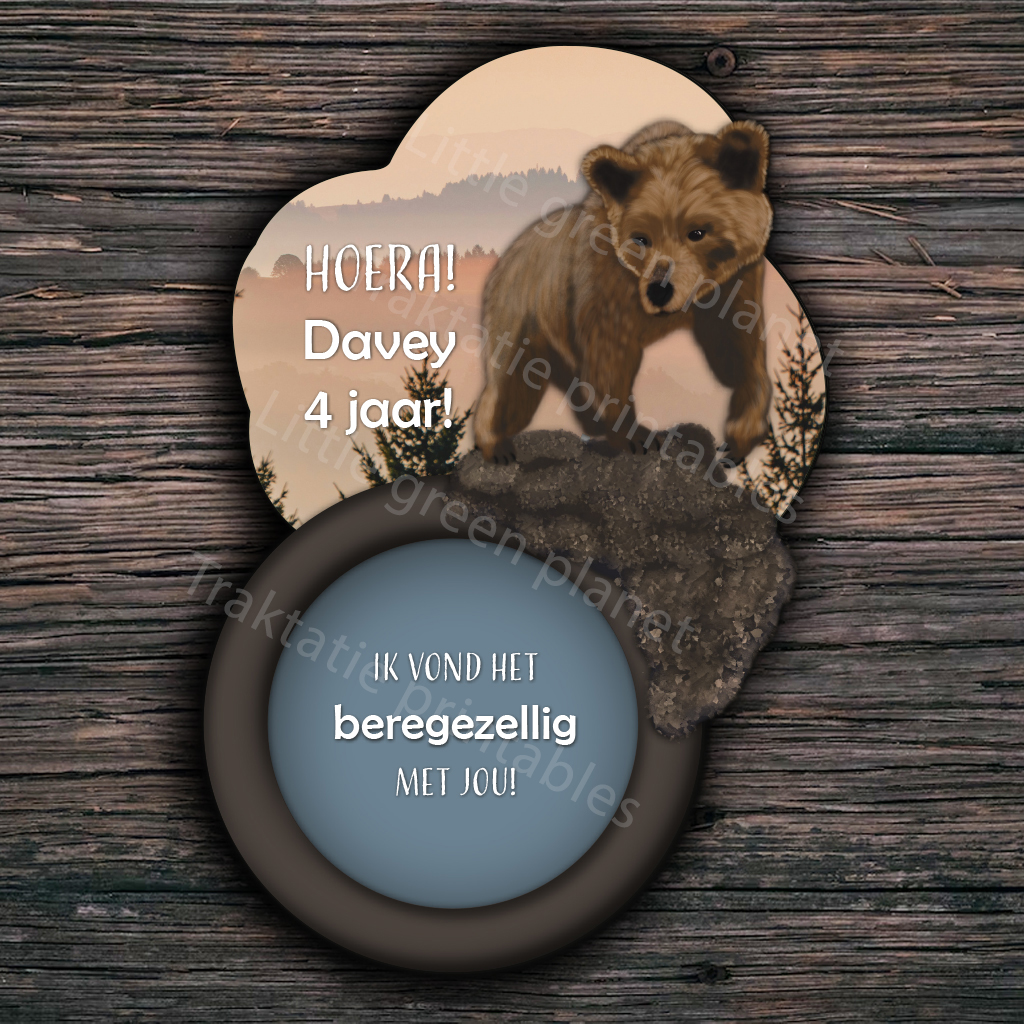 Ik vond het beregezellig met jou traktatie