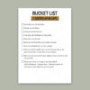Afscheidscadeau collega - Bucket list laatste werkdag - Printable. Afscheidscadeau werk. Afscheidscadeau collega vrouw / man.