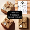 Cadeaulabels - Sluitzegels - Mix van 2x 42 verschillende - Printable. Cadeaulabels printen. Cadeaustickers baby. Sluitstickers geboorte. Sluitstickers verjaardag. Sluitstickers hartje. Sluitstickers bedankt. Sluitsticker envelop. Sluitsticker traktatie.