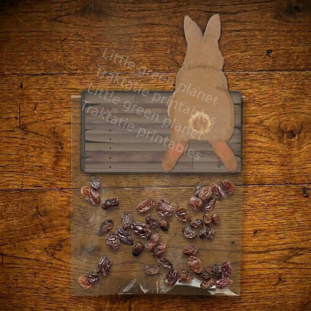 Paashaas traktatie - Paashaas poepjes - Paashaas keutels - Poep traktatie