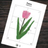 Paas dobbelspel – Set van 7 unieke dobbel puzzels – Printable. Paas spelletje. Paas activiteit thuis, school, kinderopvang, BSO.