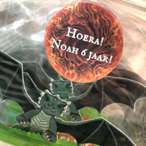 Draken traktatie labels – Printable (dubbelzijdig)