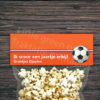 Voetbal traktatie labels - Oranje - Printable. Voetbal traktatie maken. WK traktatie. EK traktatie. Oranje traktatie. Traktatie 10 jaar.