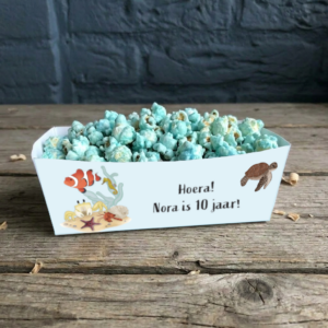 Zeedieren traktatie bakje - Printable. Onderwaterwereld thema traktatie. Traktatie oceaan dieren. Traktatie diy. Traktatie maken. Popcorn traktatie. Friet chips traktatie. Gezonde traktatie.